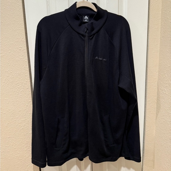 MacPac Men’s Full Zip Merino Wool 100% Black Men’s Jacket , size 2XL - Picture 8 of 10